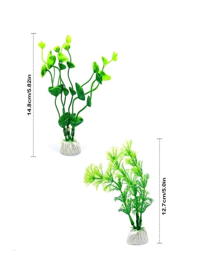 TRADESK Anky Aquarium Artificial Plant, for Aquarium Decoration, Functioning Healthy Fish Tank, Accessories for Fish Tank (Pack of 10) - Image 4